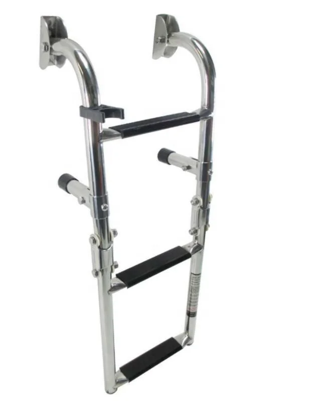 
2 steps extentional s.s 316 quality marine ladder for yacht and boat 