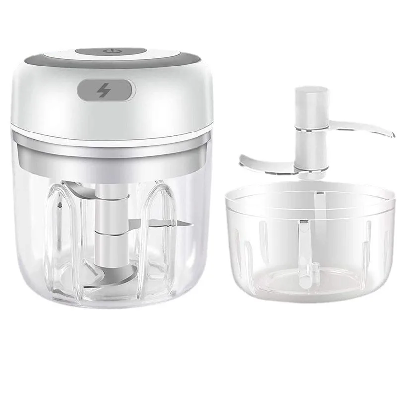 Rechargeable Vegetable Chopper Blender Electric Garlic Chopper Portable Cordless Mini Food Processor