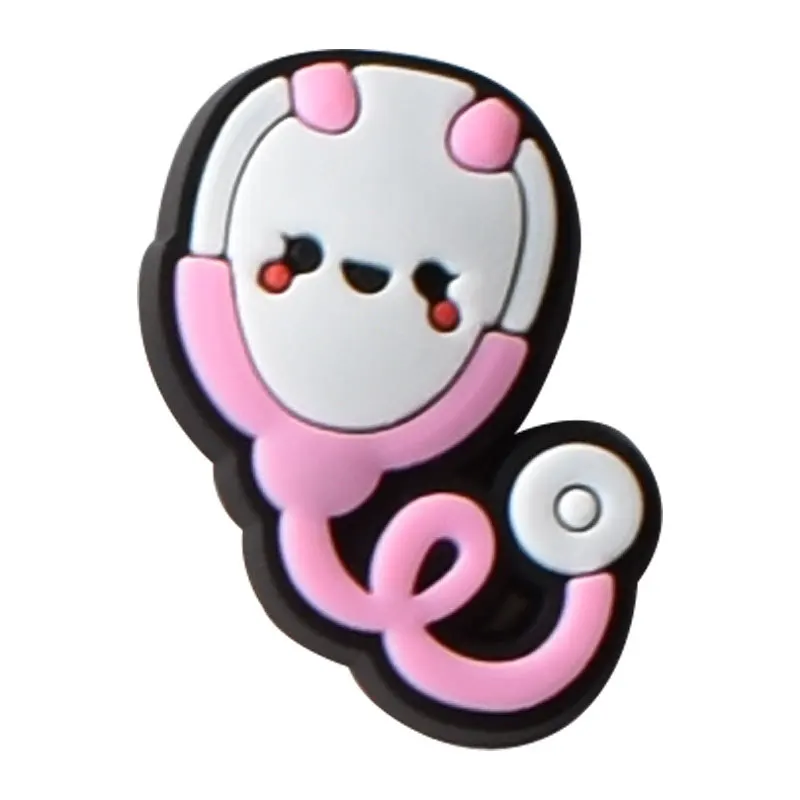 Medical croc charms Rubber Nurse Care Shoe decorations nurse croc charms