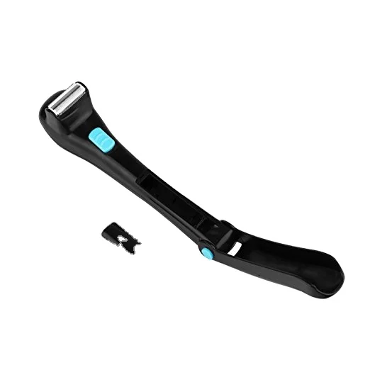 Hot Selling Folding Back Shaver For Men Body Groomer Trimmer Back Hair Removal Razor  Handle Safety Razor Shaving