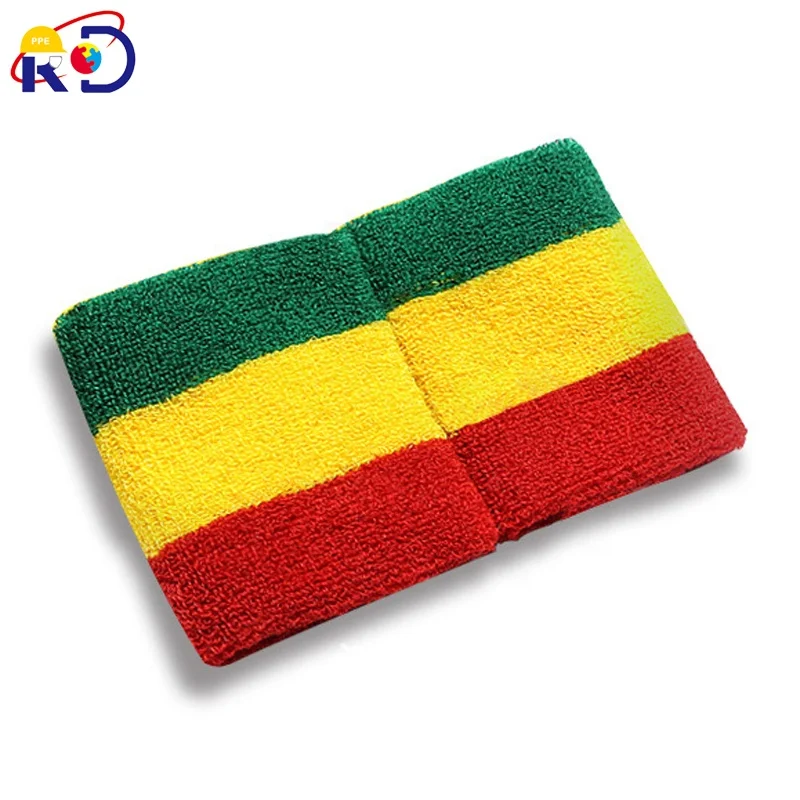 3 вида цветов с вышивкой из махровой ткани, спортивный браслет