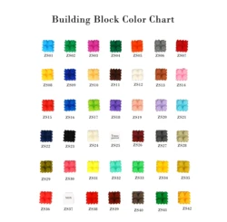 Ukenn New cheap price Geratoni Diamond Building Block  Educational Baby ABS building block Space Toy 8mm Building Block For Kids
