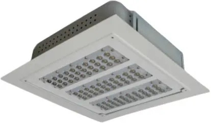 Explosive Chemical Materials Place Standard listed flameproof ATEX 50-120W gas station canopy light led explosion proof light