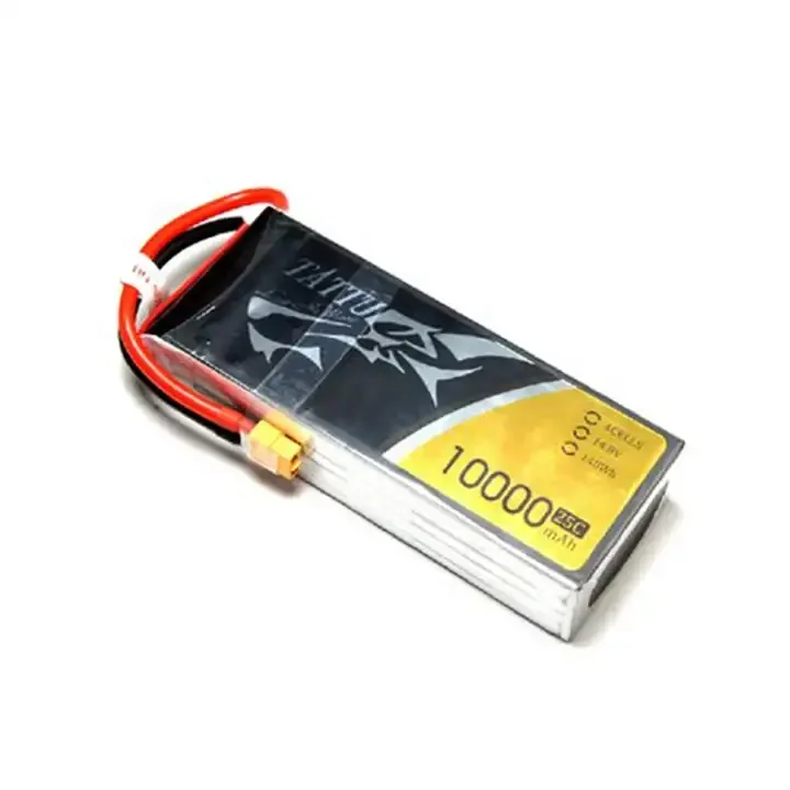 Tattu 10000mAh 4S 25C 14 8 V lipo аккумулятор для tricopter