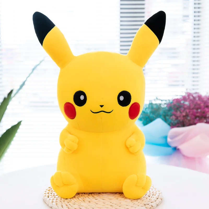 Wholesale Big Size Pikachu Plush Toy Stuffed Animal Plush Doll Kids Pillow Toy
