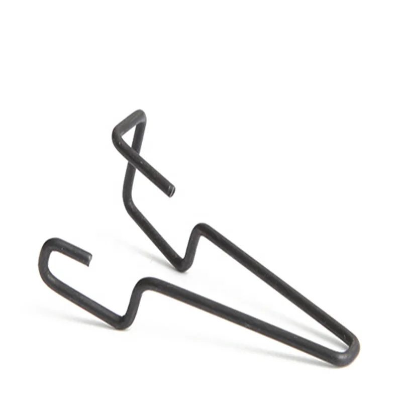 Metal spring clip wire forming custom various type  wire forming used in clothes pin gym equipment pipe