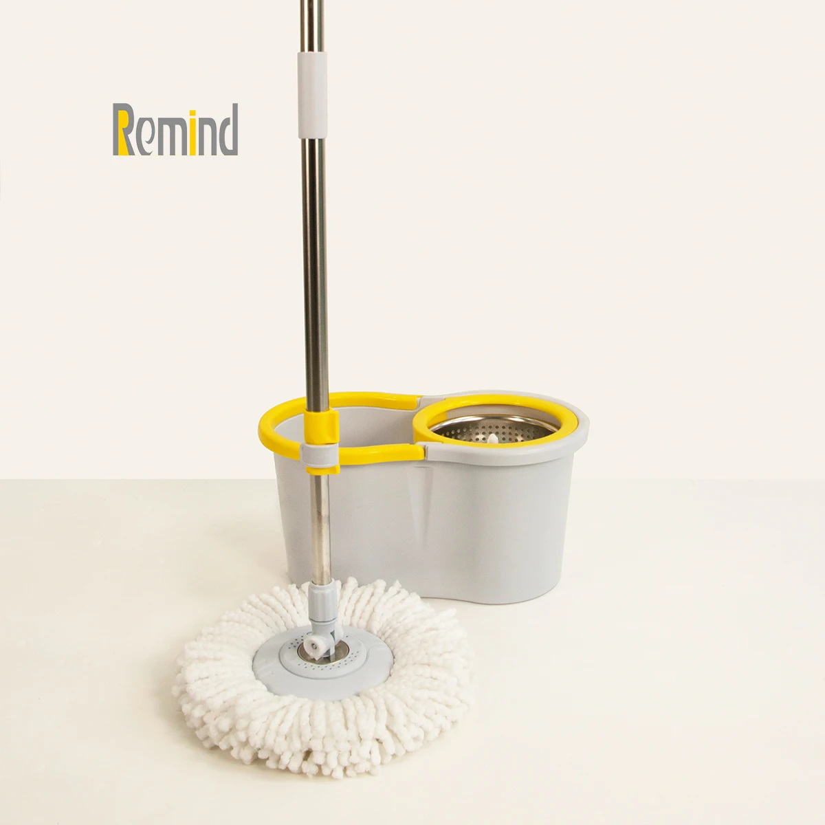 Remind Home Cleaning Items New Mini Floor 360 Degree Spin Mop Bucket