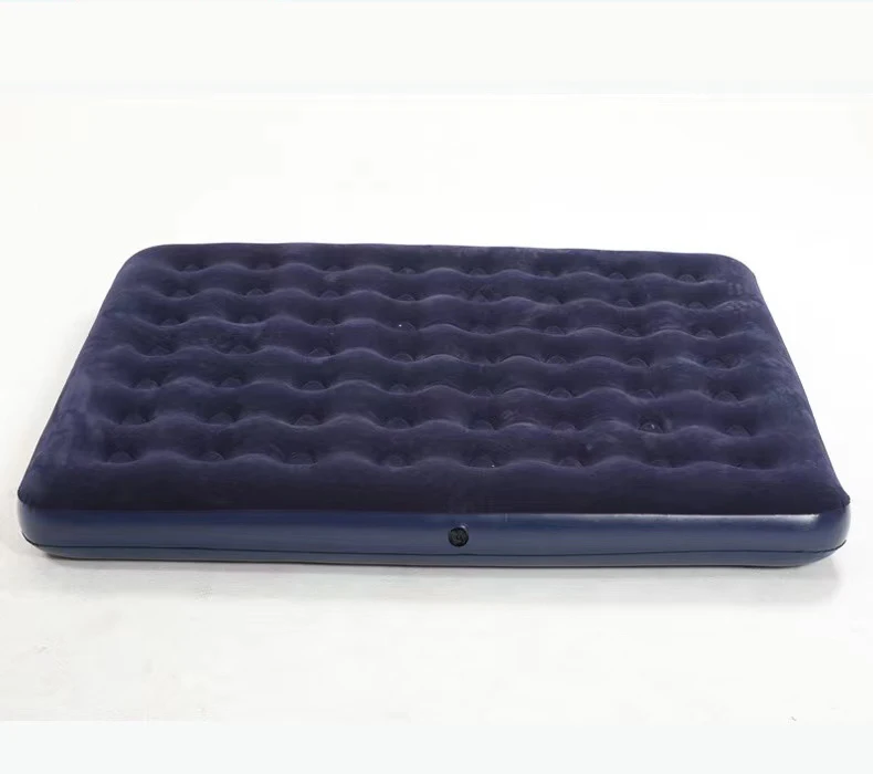 Outdoors Camping Beach Mat Tent Mattress Flocking Inflation Bed Household Solo Thickening Break 1.52m Air Cushion Coupe