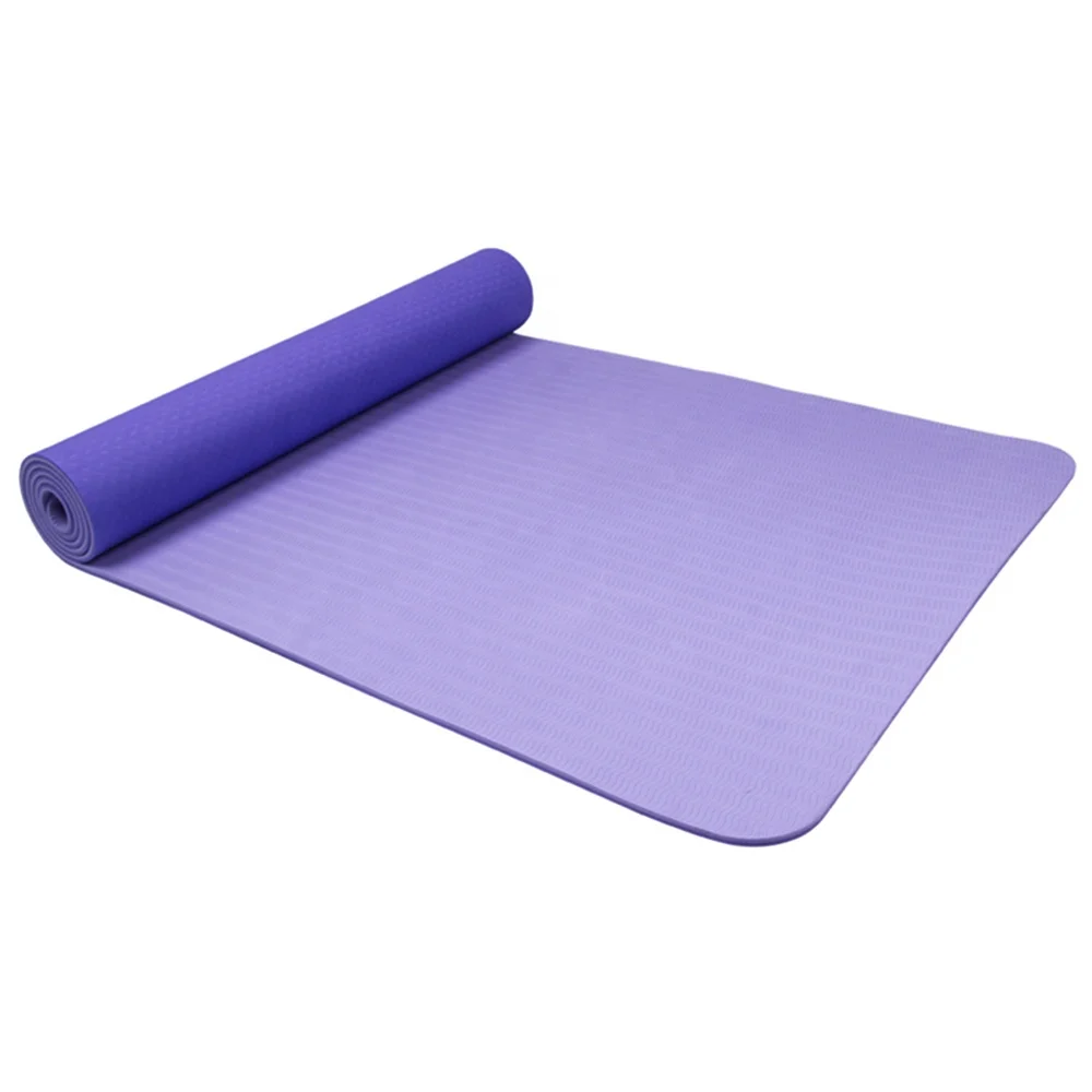 High quality Eco-friendly anti slip yoga mats gymnastics equipment friendly pu pvc travel tpe yoga mat with alignment lines