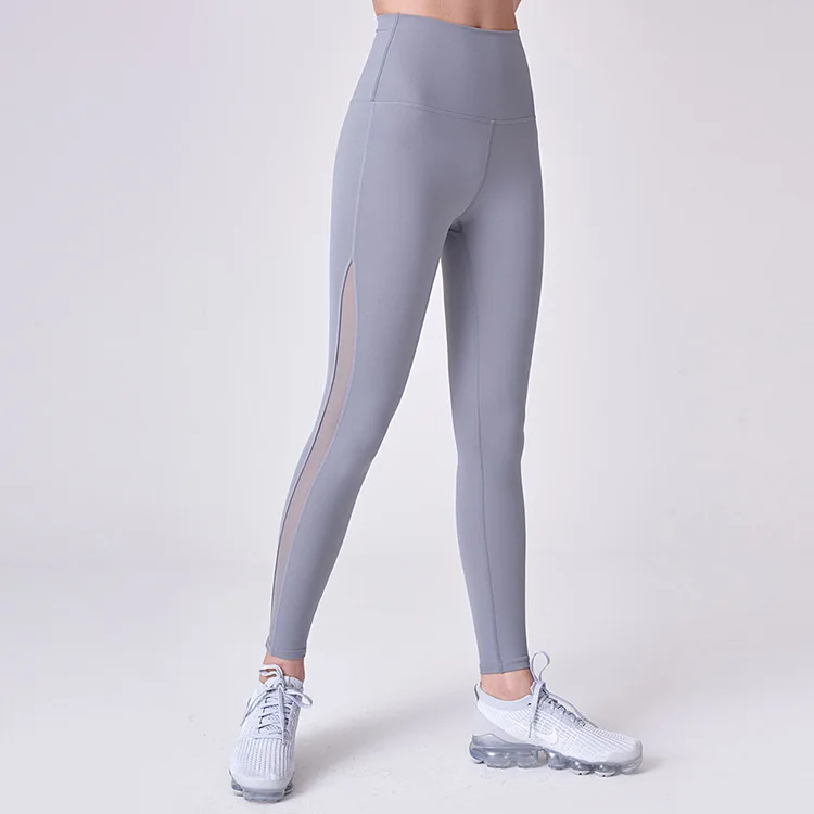 Create high-preforming sustainable activewear recycling mesh blank yoga pants with Econyl yards