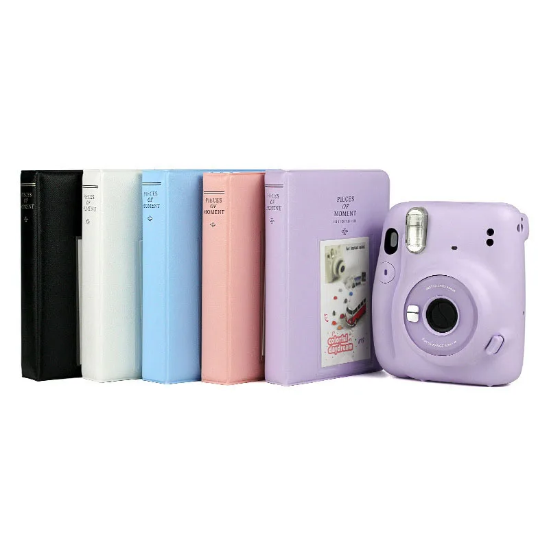 Wholesale Custom Small Waterproof Instax Hardcover Mini Photo Album Cards Binder Colorful Custom Collection Books