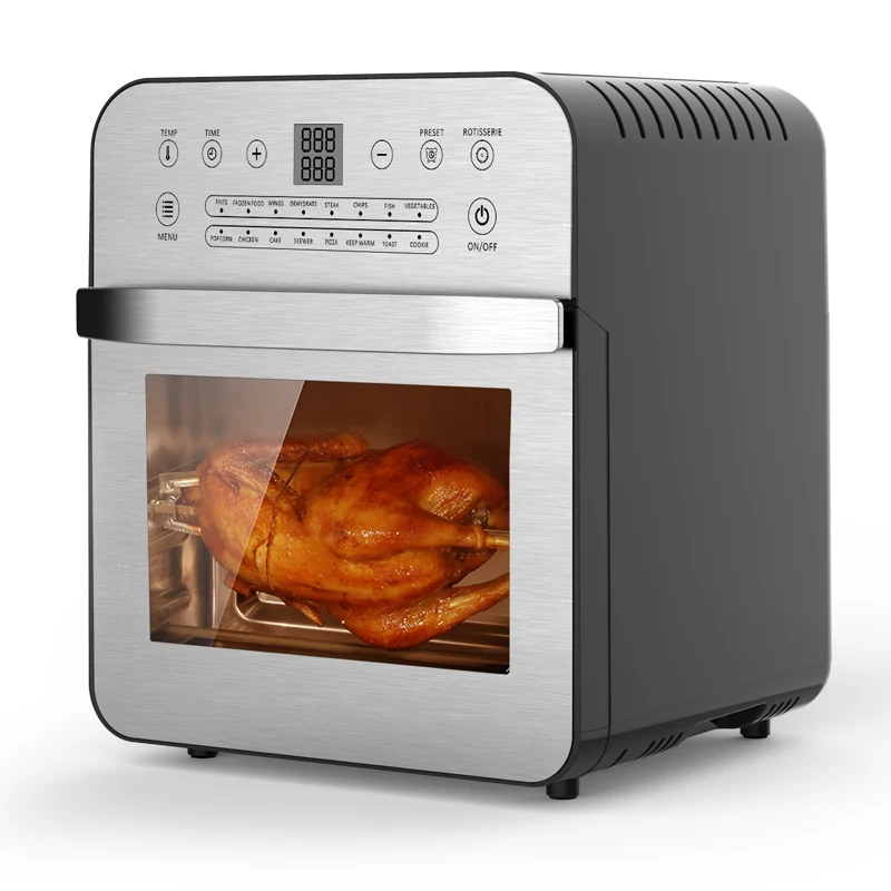 Фритюрница с горячим воздухом, 16 л, многофункциональная фритюрница для выпечки кексов/сэндвичей/печи для пиццы/жаровня, духовка для курицы
