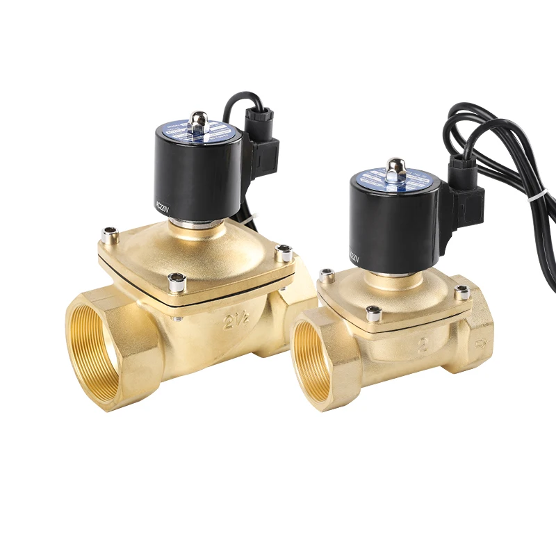 DN25 1inch All-plastic sealed coil Safe and non-leaking solenoid control valve Underwater waterproof brass solenoid valve