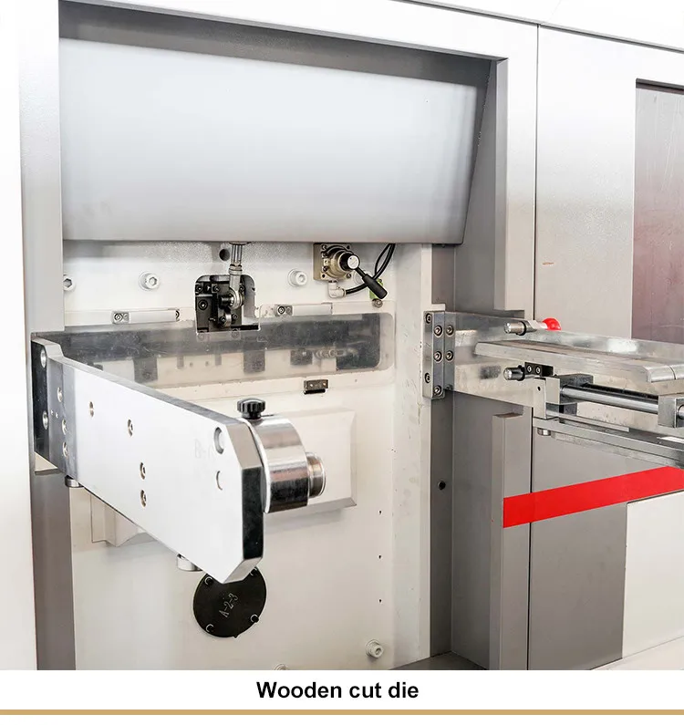 roll paper embossing stripping die cutting machine with low price