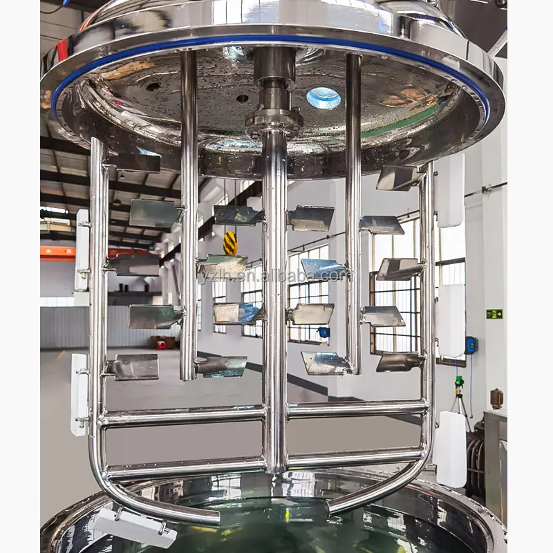 Good Quality Vacuum Emulsifier Machine Jam Syrup Lactobacillus Beverage Mixer Industrial Blender With Electric Heating