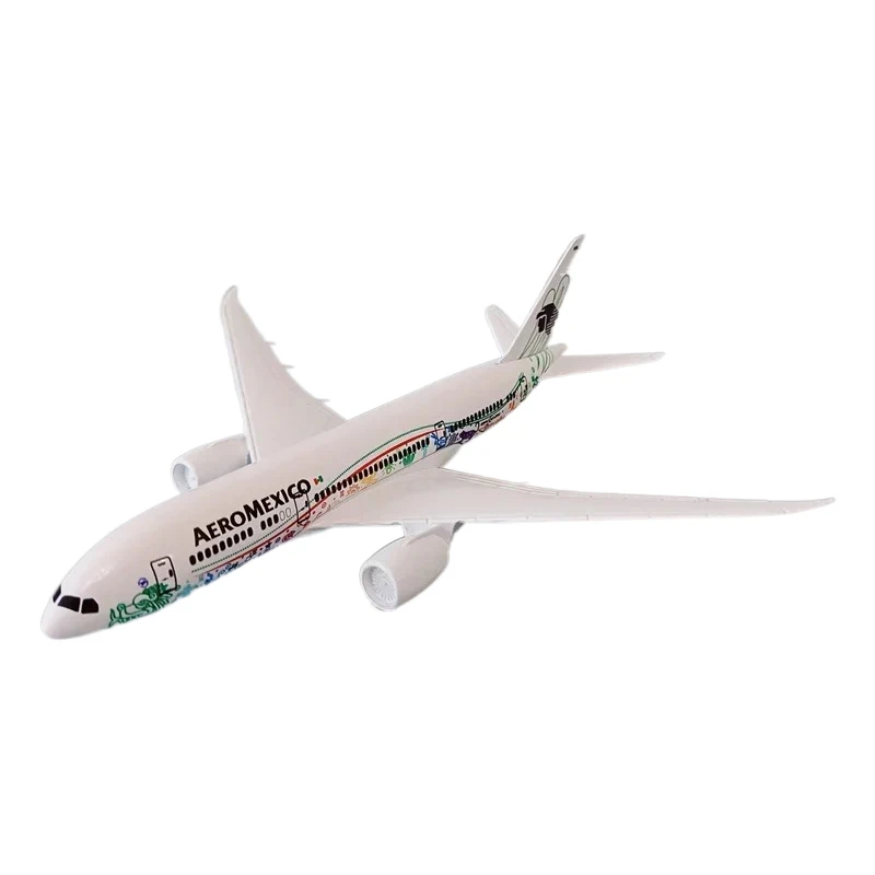 1/400 Scale 16cm AEROMEXICO Airlines B787 Plane Diecast Alloy Airplane Model