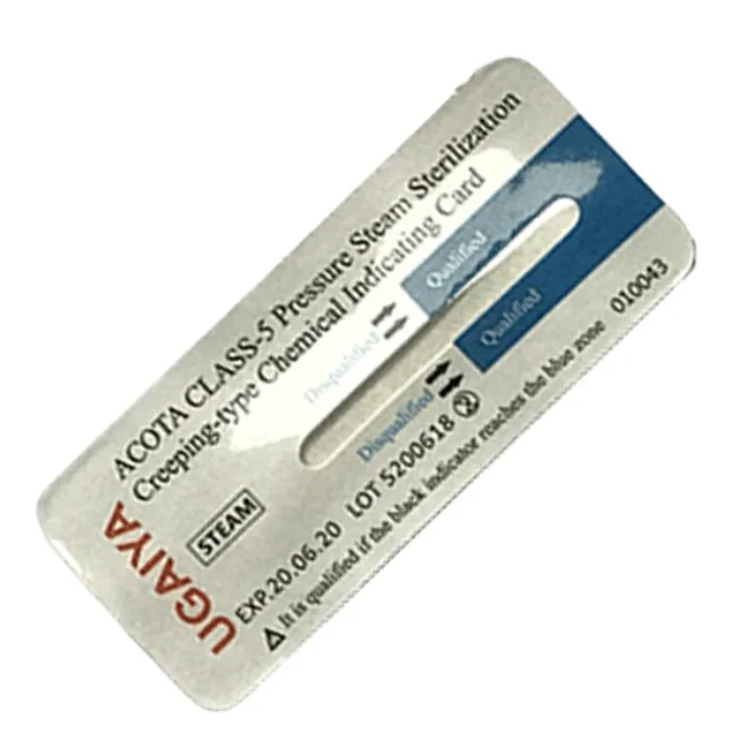 manufacturer CSSD consumables chemical integrators for steam sterilization type 5 with CE certificate