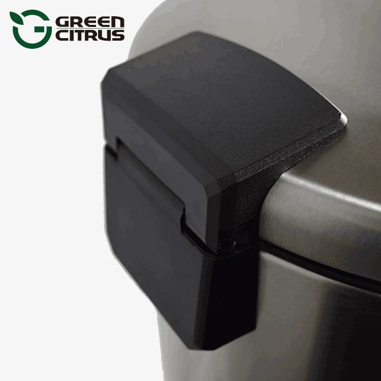 4 Classified Trash Can Canteen Stainless Steel dual trash Bins  Step Fingerprint Resistant garbage can for School