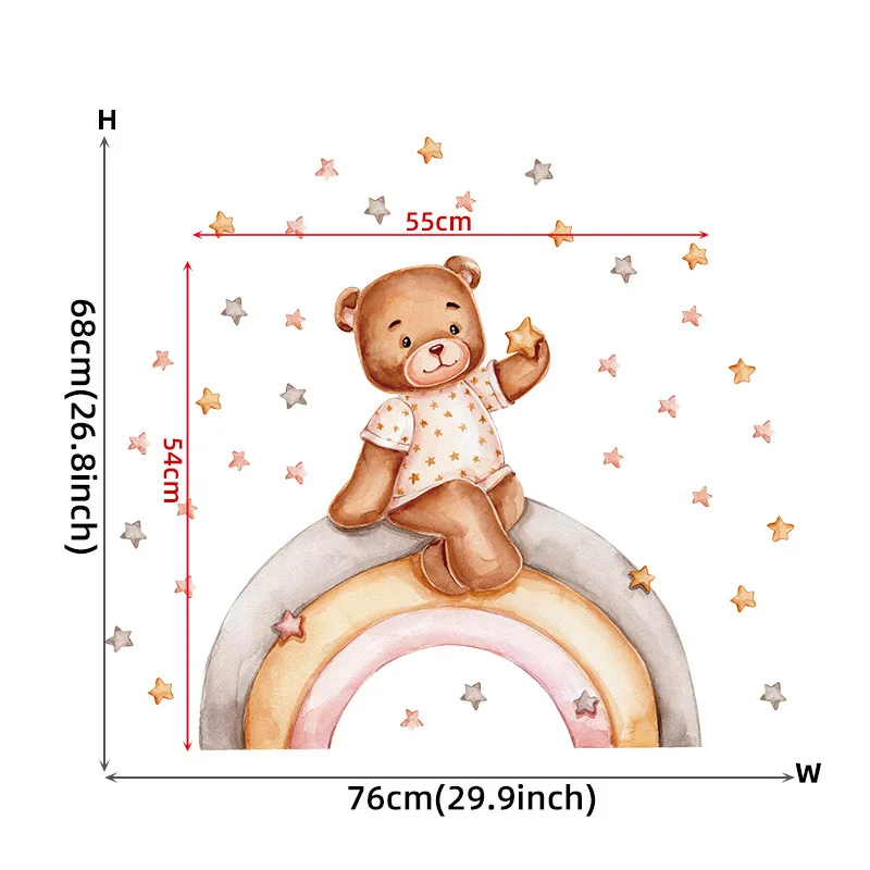Home Decor Sweet Dream Moon Hot Air Star Baby Nursery Decor Child Room Decor For Living Room Bedroom