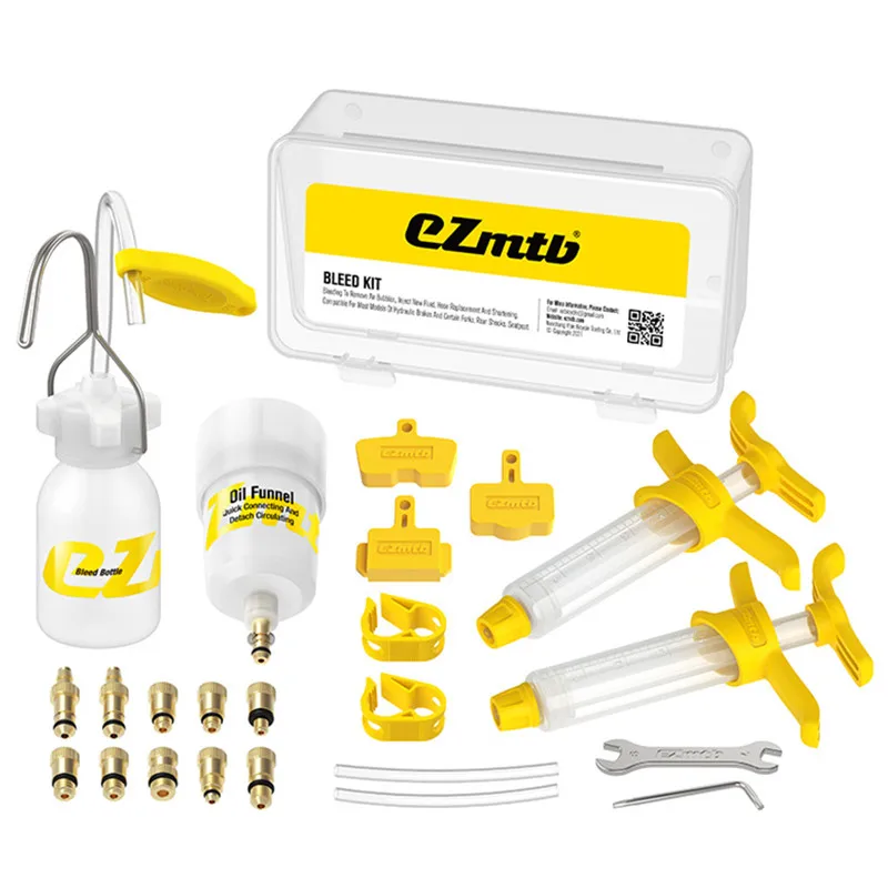 Brake Bleed Kit 2022 STD Bicycle Hydraulic Disc Brake Oil Mineral for Shimano Series Bike Brake Repair Tools