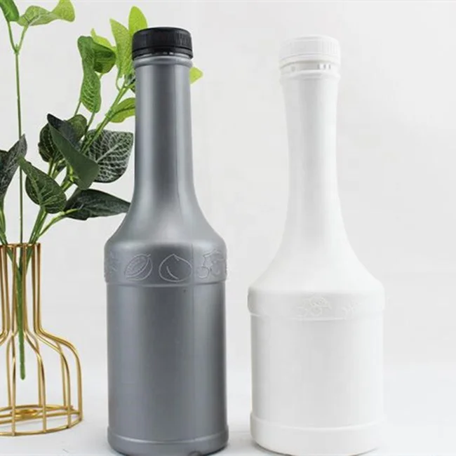 High quality food grade bottles for sauce 1.0L bottles for jams HDPE plastic squeeze bottle for sauce