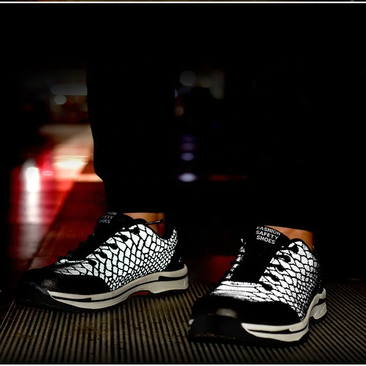 FUNTA leather work boot metal men boot ankle industrial security equipment cow leather work safety boots or work safety shoes