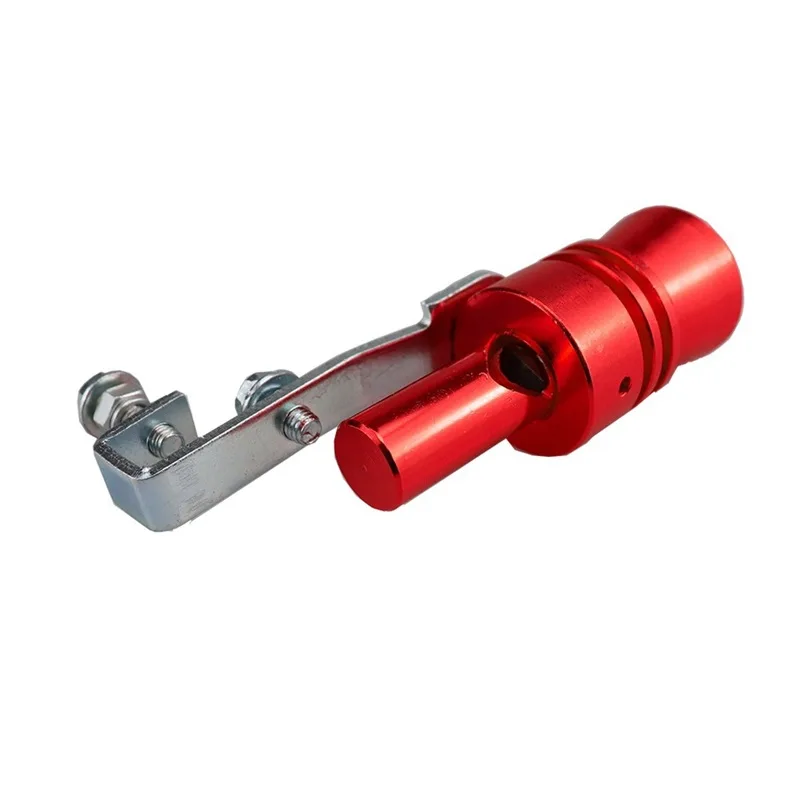 
Universal Turbine Sound Whistle Exhaust Pipe Tailpipe Bov Blow-off Valve Simulator Aluminum L 