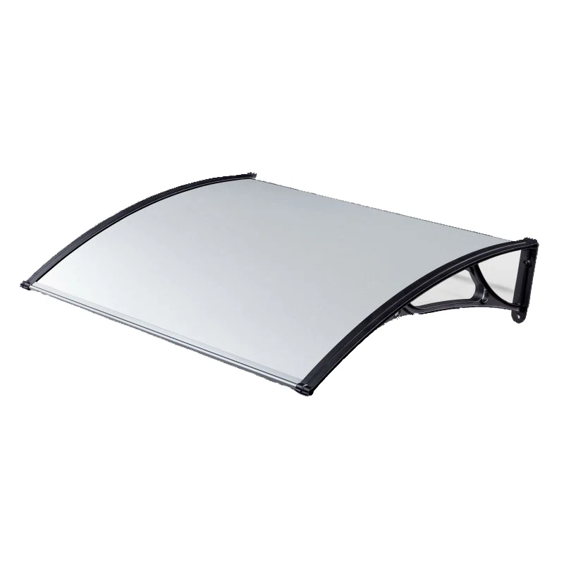 Silver Wing Aluminium Frame Modern Door Canopy Excellent Impact Resistance Awning Outdoor Canopy