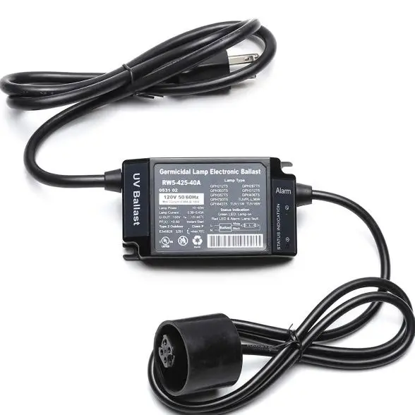 Input Voltage 110V 120V 10-40W UV Lamp Electronic ballast RW5-425-40A UV Electronic Ballast