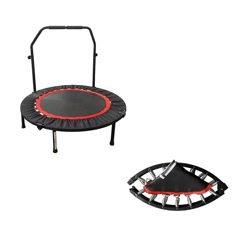 Colorful Outdoor Mini Trampoline Spring Jumping Bed Trampolines Trampoline With Adjustable T Bar For Sale