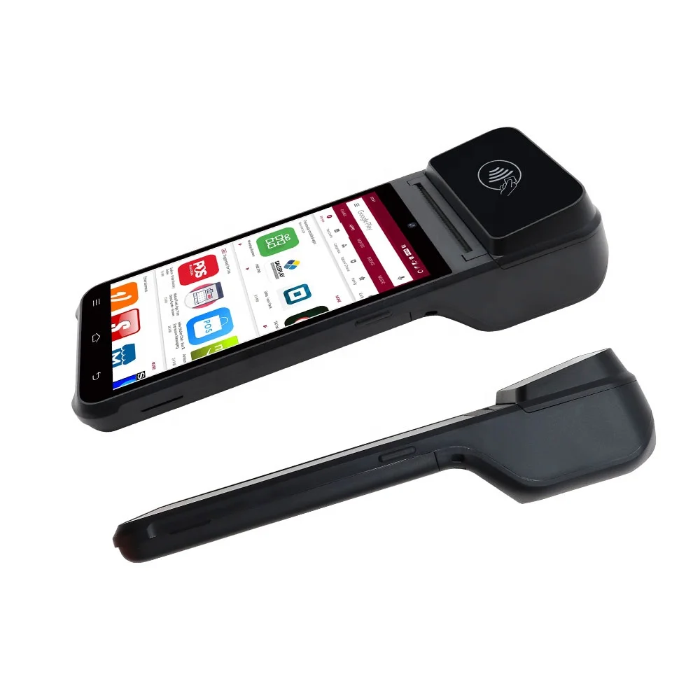 Z92 Handheld Wireless Rugged Pda Android POS machine with QR Code Barcode Scanner 4G POS System with printer