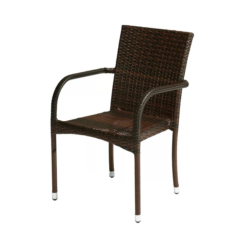 6pcs Set Rattan /Wicker Outdoor Furniture Patio Garden Table and Chairs Dining Table Set