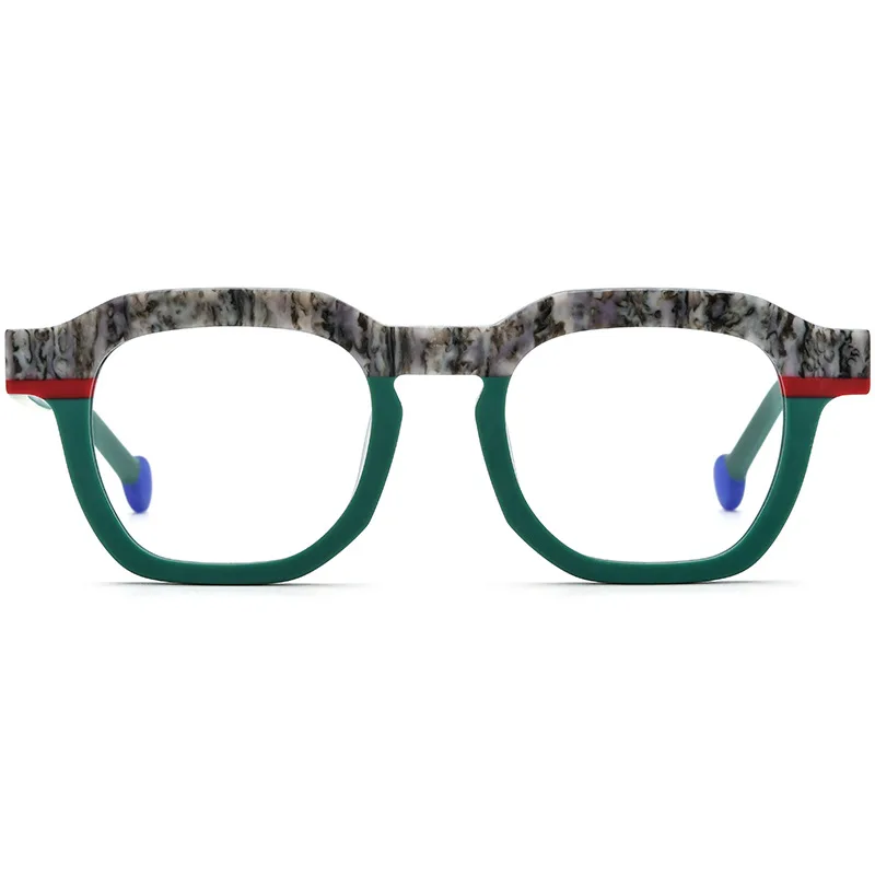 Matte Square Frames Can Be Matched With Myopia Joint Multi-color Square Matte Acetate Optical Frame