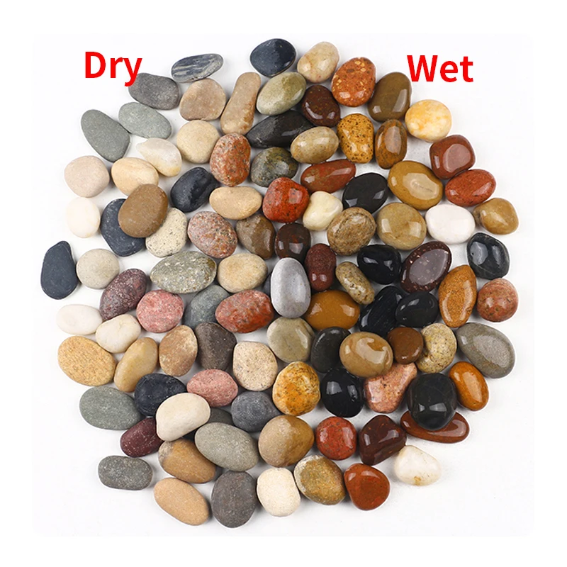 Natural Mixed Cobblestones Washed Cobble Paving Outdoor Garden Stone Decorative Home Pool Landscaping Rock River Stone Pebbles