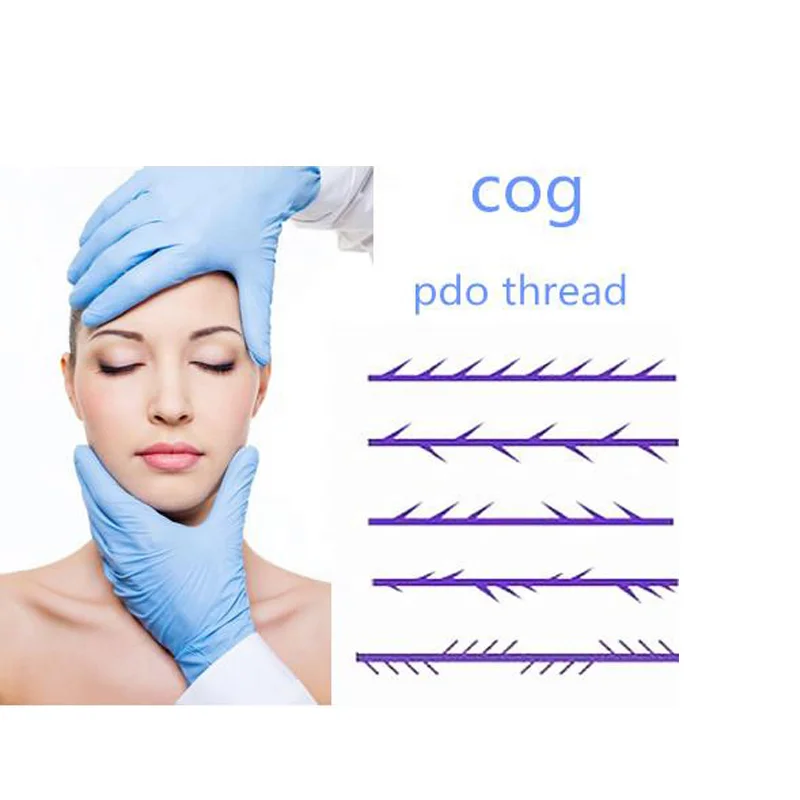 Korean surgical suture pdo cog  molding cog  lifting threads