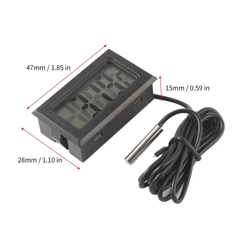 TPM-10 LCD Digital Thermometer Electronic Temperature Meter