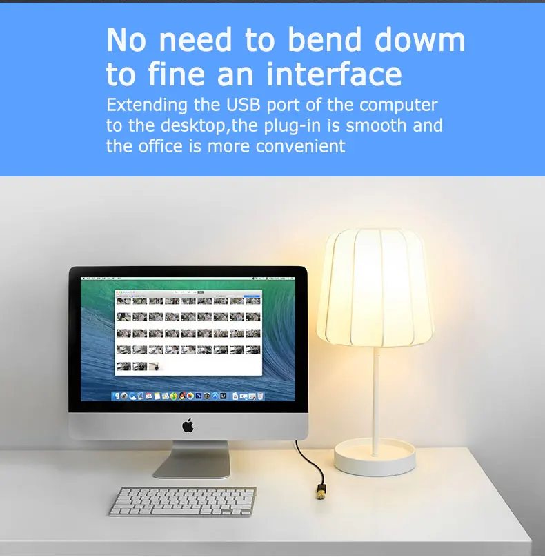 
USB 2.0 Extension Cable Active Type A Male to Female Repeater Cord for Printer, HTC Vive, Keyboard, Game Console 