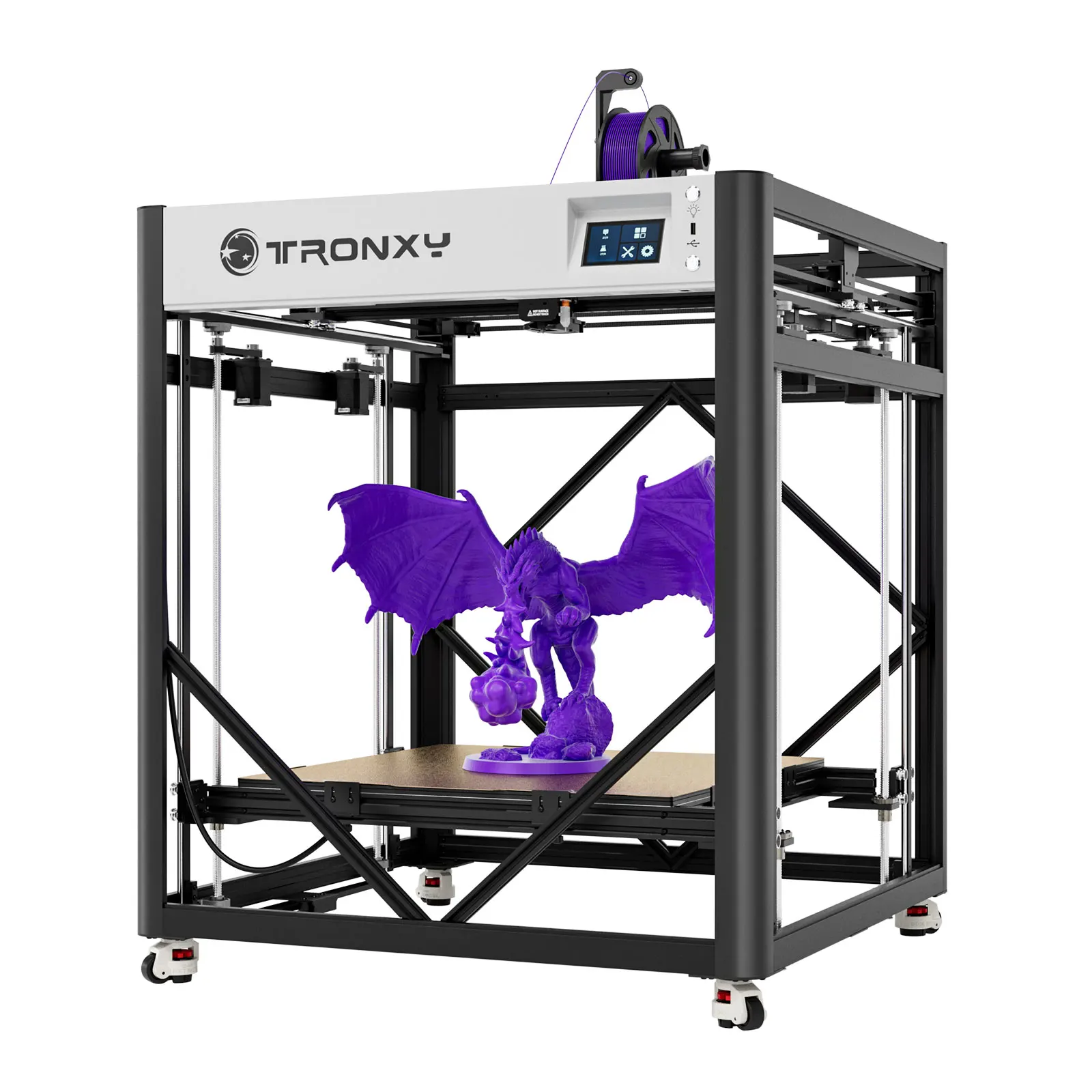 VEHO 600 PRO V2 высокая скорость 300 мм/с большого размера 3d печать 600*600*600 мм Klipper corexy FDM impresora принтер