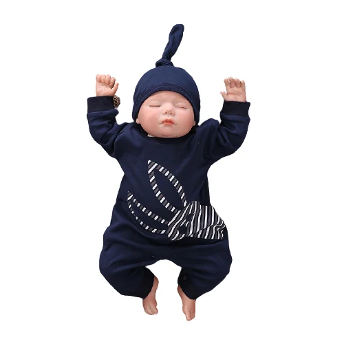 
Baby Summer Penguin Pattern Cartoon Animals Rompers Boy Long Sleeve Sleeping Wear Girl Clothes Infant Jumpsuit 