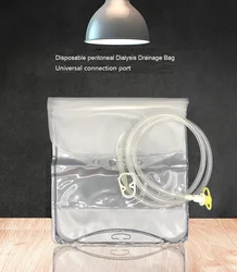 Disposable peritoneal dialysis drainage bag CAPD bag