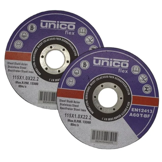 Best Quality Cutting Disc 5 inch Stainless Steel 125x1.0x22.23 Resin Cutting Wheel