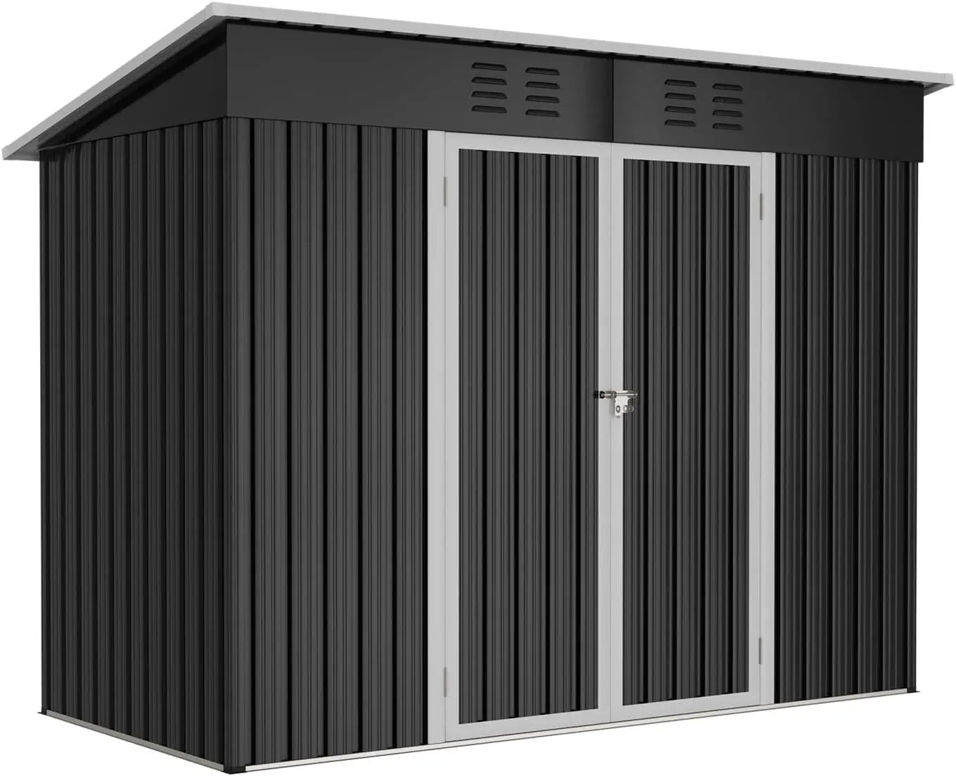 Tool Shed Garden House With Pent Roof Metal Garden House With Door Metal Shed With Foundation Mailing Order Pack