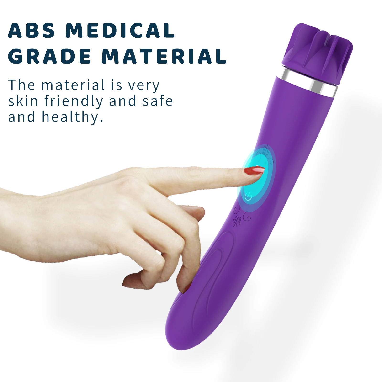Electric Double Shock Masturbator clitoris stimulation g spot vibrator wand massager vagina sex toys vibrator for woman