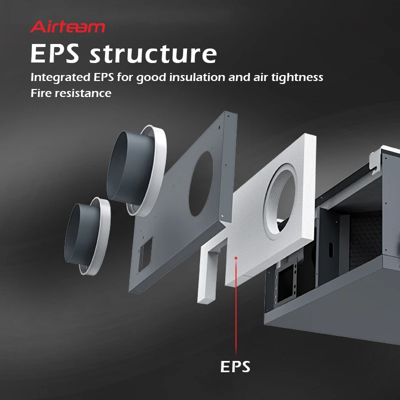 Fresh Air Cross Counterflow Heat Recovery Ventilation Hrv System Cost Recuperator With