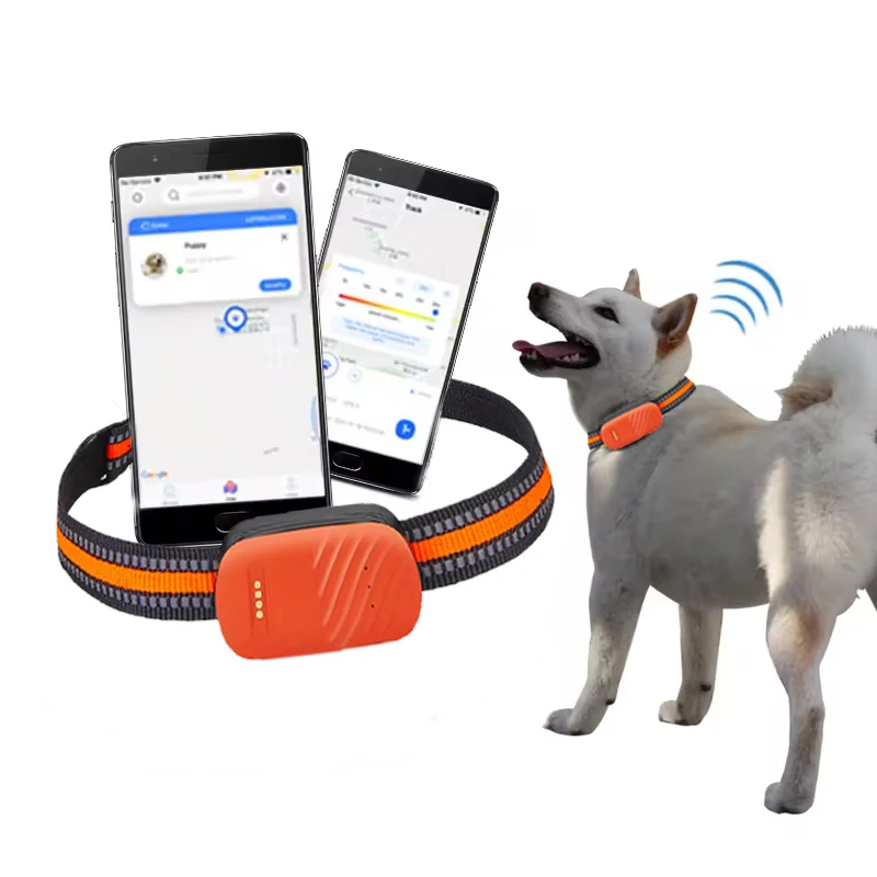 4G Waterproof Large Battery Capacity Wireless Animal Cat Dog Gps Tracking Locator Collar for Pets