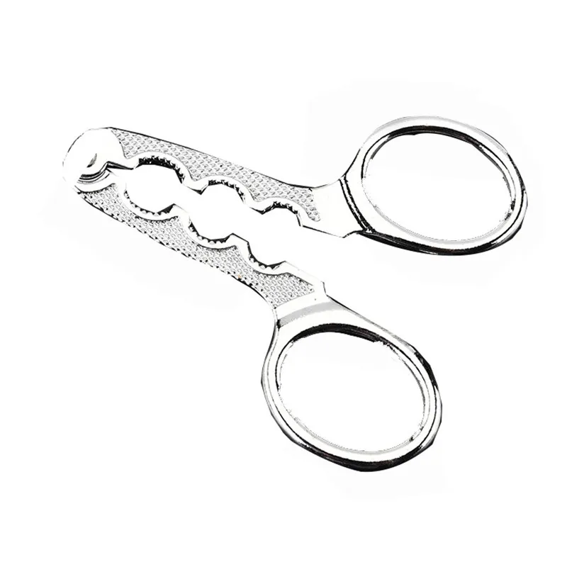 Melon Seed Plier Scissor Nut Cracker Kitchen Tools Stainless Steel Nutcracker Multi-Function Walnut Pine Sheller Opener