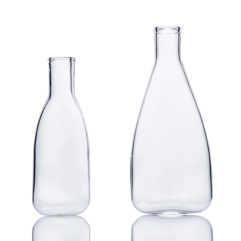 Custom High Quality Chemistry Laboratory High Borosilicate 3.3 Glass Eggplant-Shaped Cell Culture Flask 250ML 500ML