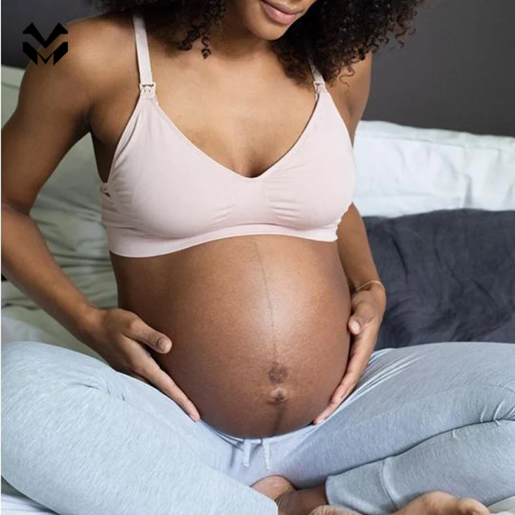 High Quality High Support For All Day  Breathable Pregnant Women  Maternity Bra