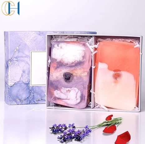 C&H Earth & Home Gemstone Natural Crystal Soaps with stone Inside Decorative Scented Crystal Soap with Natural Ingredients
