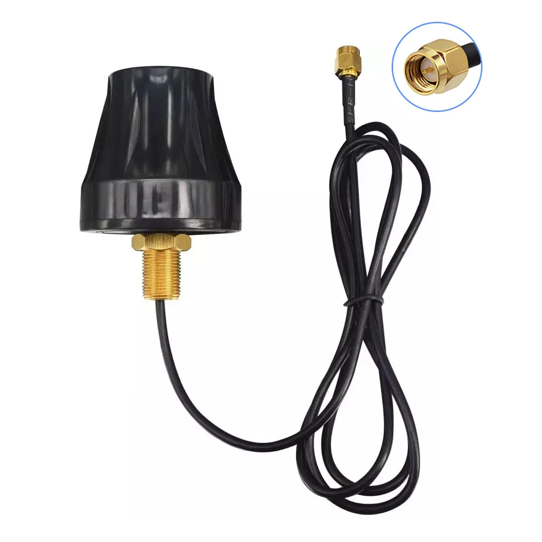 28dbi 1575.42mhz GPS Antenna For Android Tablet RG174 Cable With SMA Connector